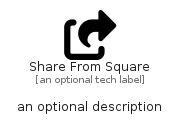 illustration for ShareFromSquare