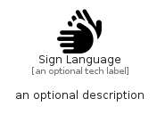 illustration for SignLanguage