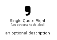 illustration for SingleQuoteRight
