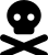 illustration of fontawesome/Solid/SkullCrossbones