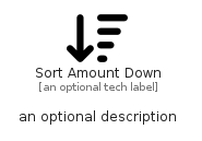 illustration for SortAmountDown