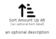 illustration for SortAmountUpAlt