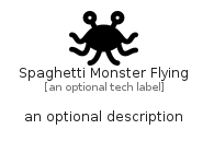 illustration for SpaghettiMonsterFlying