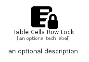 illustration for TableCellsRowLock