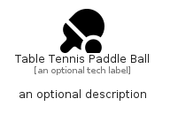 illustration for TableTennisPaddleBall