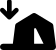 illustration of fontawesome/Solid/TentArrowDownToLine