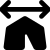 illustration of fontawesome/Solid/TentArrowLeftRight