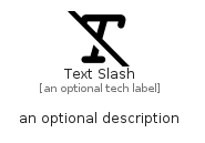 illustration for TextSlash