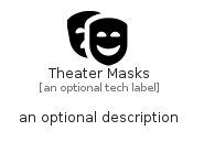 illustration for TheaterMasks