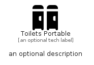 illustration for ToiletsPortable