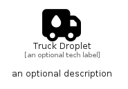 illustration for TruckDroplet