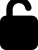 illustration of fontawesome/Solid/Unlock