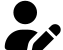 illustration of fontawesome/Solid/UserPen