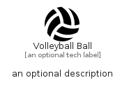 illustration for VolleyballBall