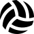 illustration of fontawesome/Solid/VolleyballBall