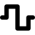 illustration of fontawesome/Solid/WaveSquare