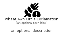 illustration for WheatAwnCircleExclamation
