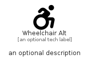 illustration for WheelchairAlt