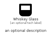 illustration for WhiskeyGlass