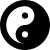 illustration of fontawesome/Solid/YinYang