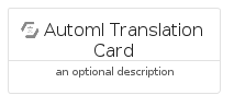 illustration for AutomlTranslationCard
