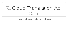 illustration for CloudTranslationApiCard