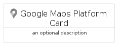illustration for GoogleMapsPlatformCard