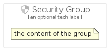 illustration for SecurityGroup