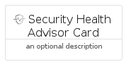 illustration for SecurityHealthAdvisorCard