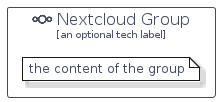 illustration for NextcloudGroup