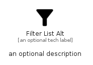 illustration for FilterListAlt