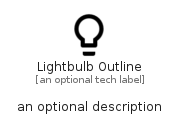 illustration for LightbulbOutline