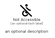 illustration for NotAccessible