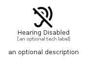 illustration for HearingDisabled