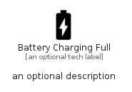 illustration for BatteryChargingFull