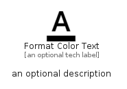 illustration for FormatColorText