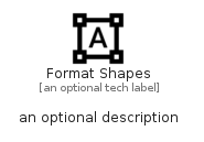 illustration for FormatShapes