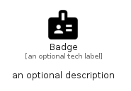 illustration for Badge
