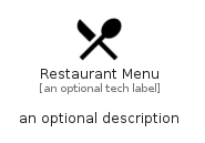illustration for RestaurantMenu
