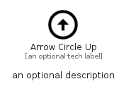 illustration for ArrowCircleUp