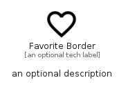 illustration for FavoriteBorder