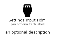 illustration for SettingsInputHdmi