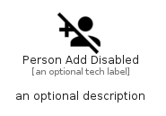 illustration for PersonAddDisabled