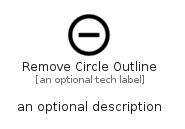illustration for RemoveCircleOutline