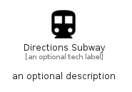 illustration for DirectionsSubway