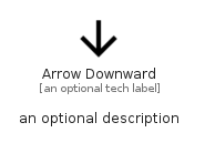 illustration for ArrowDownward