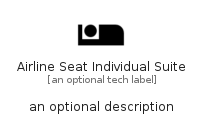 illustration for AirlineSeatIndividualSuite