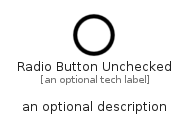 illustration for RadioButtonUnchecked