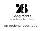 illustration for Googlefonts