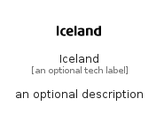 illustration for Iceland
